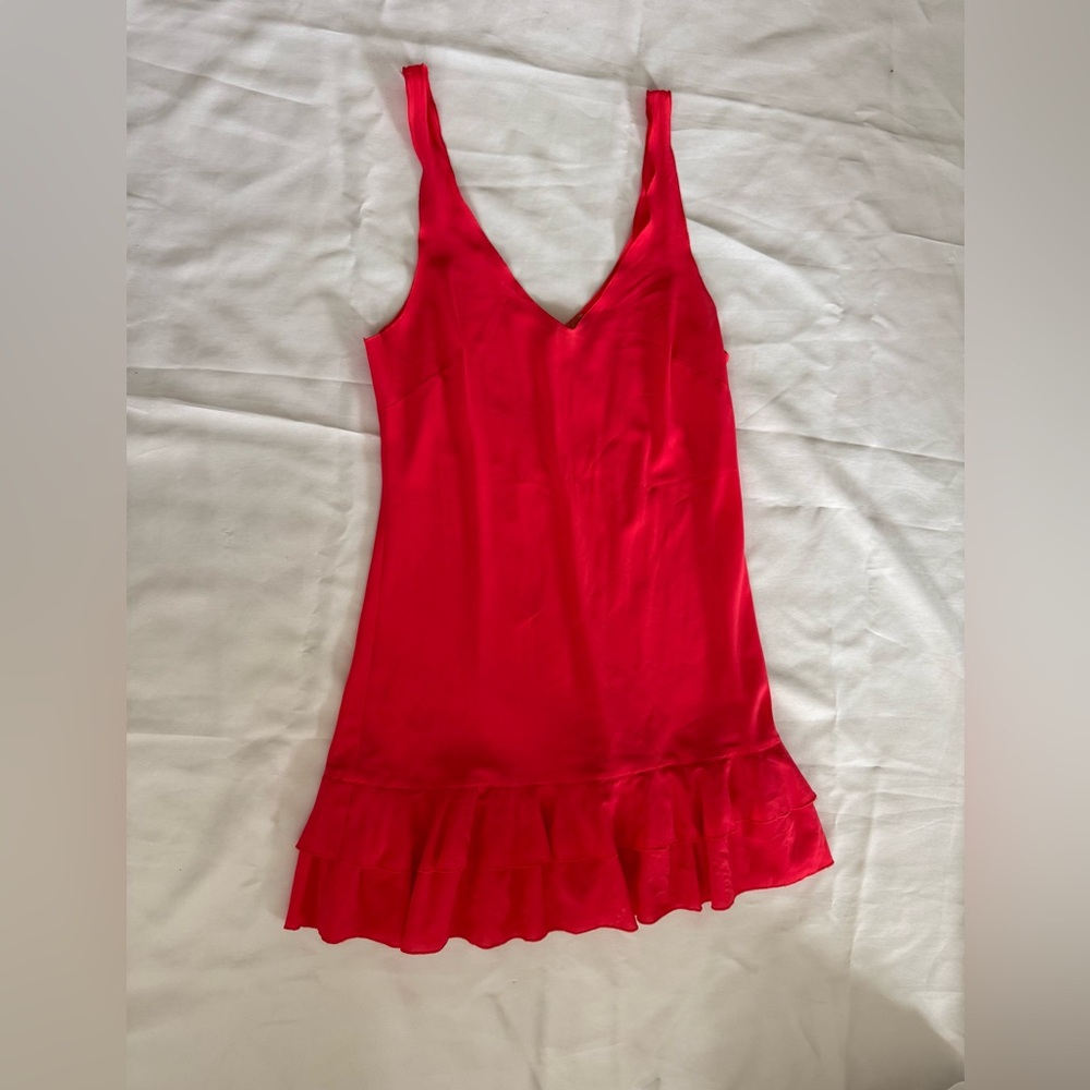 [Free People] Hot Pink Slip Dress